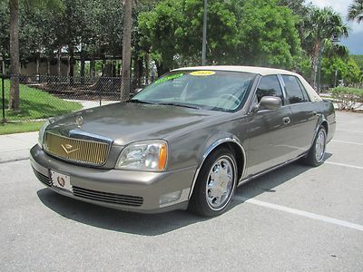 Vintage edition 2003 deville 2 owner carfax certified florida car! very clean!!!