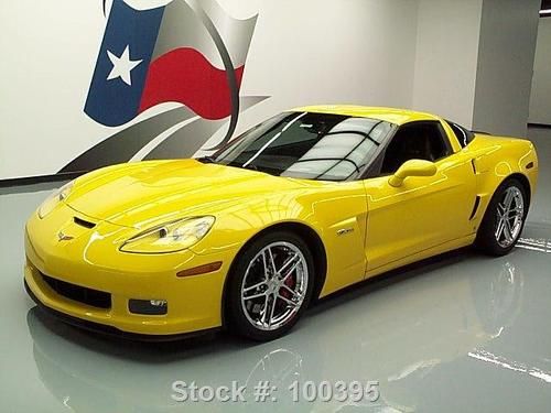 2006 chevy corvette z06 505hp nav hud chrome wheels 35k texas direct auto