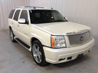 Cadillac escalade, 2wd, 20'' wheels, rear dvd, bose audio, we finance