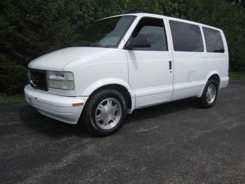 2004 gmc safari awd astro 4.3l v6 auto a/c rear a/c 8 passenger cargo van nice!!