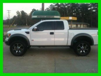 2010 ford f150 svt raptor 6.2l v8 16v automatic 4wd white remote start