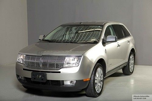 2008 lincoln mkx suv navigation 2tone leather heat/cool seats pdc wood xenons