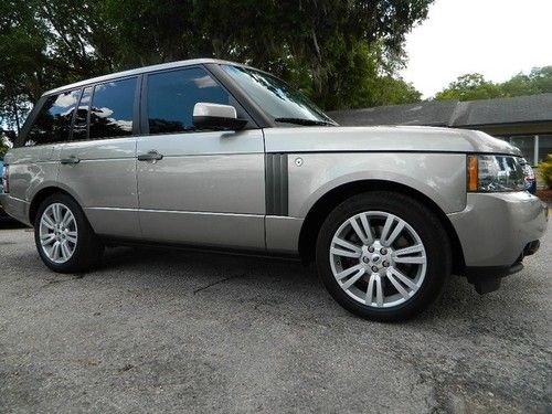 2010 land rover range rover hse automatic 4-door suv