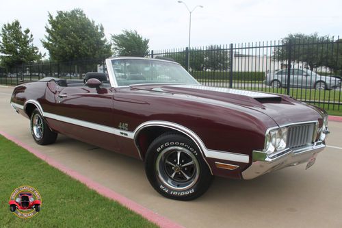 1970 oldsmobile 442 convertible / w30 tribute / build sheet / video