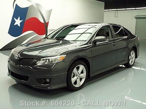 2010 toyota camry se v6 auto sunroof nav leather 35k mi texas direct auto