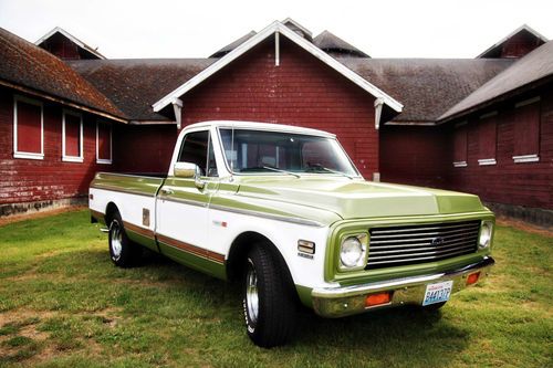 1972  chevy c-10 cheyenne auto looks and drive great gmc no reserve worldwide