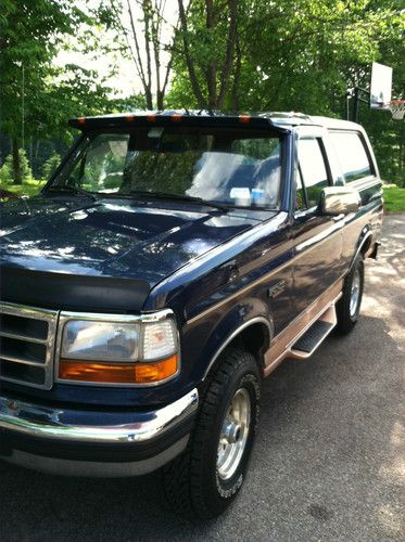 1995 ford bronco eddie bauer sport utility 2-door 5.8l