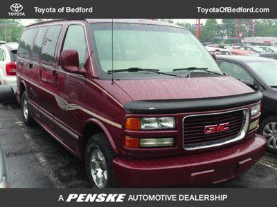 2001 gmc savana passenger g1500 only 89,331 miles!!! super clean!!! dual screen!