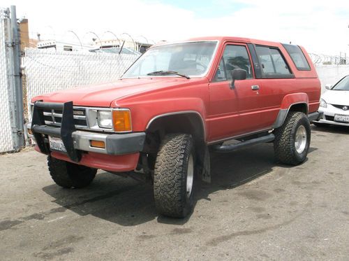 1986 toyota 4runner, no reserve