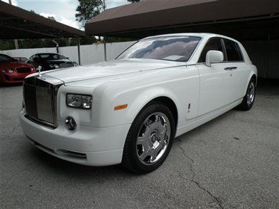 2010 rolls royce phantom sedan white/beige *one owner** only 6k miles!!  clean