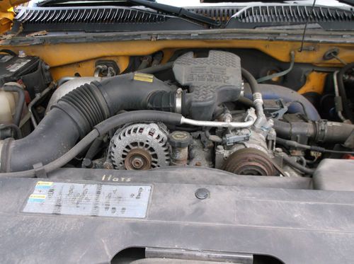 2003 chevy 2500hd 4x4 duramax deisel allison auto knapheid utility bed snow plow, image 15