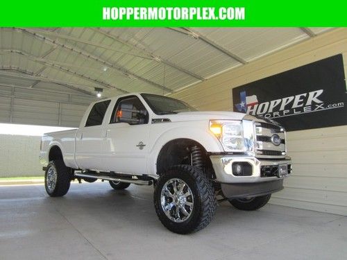 2011 ford super duty f-250 srw crew cab lariat 4x4 - truck - lifted