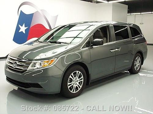 2011 honda odyssey ex-l 8-pass sunroof rear cam dvd 29k texas direct auto