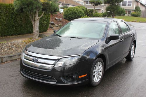 2012 ford fusion s sedan 4-door 2.5l no reserve!