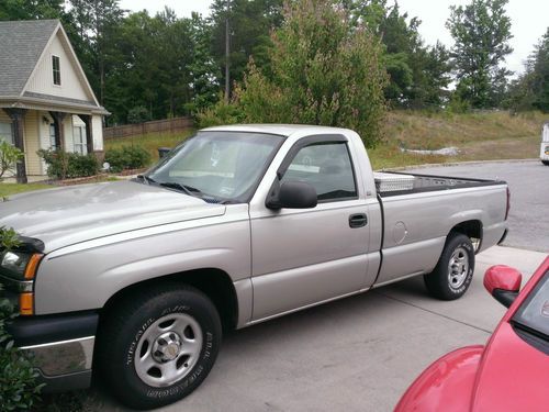 2004 chevrolet silverado 1500 base standard cab pickup 2-door 4.3l