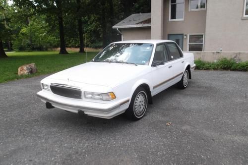 Buick century 4 door 6 cylinder runs great reliable low reserve 58k low miles