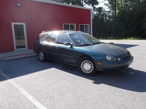 1996 ford taurus lx wagon runs good clean no reserve cheap decent ride