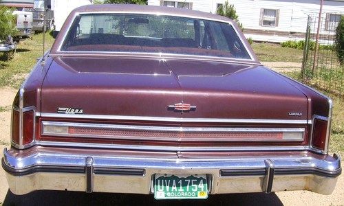 1977 maroon Lincoln Towncar SD- showroom nice!, image 4