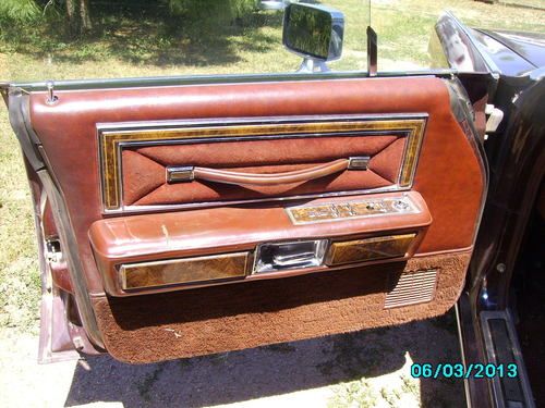1977 maroon Lincoln Towncar SD- showroom nice!, image 7
