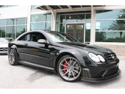 2008 mercedes-benz clk63 amg black series - kleeman edition clean carfax