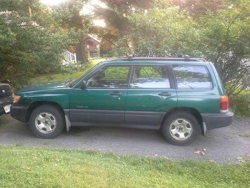 1999 subaru forester l wagon 4-door 2.5l rebuilt salvage