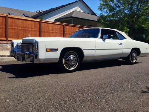 1976 cadilac eldorado convertible excellent condition 1975 1974 1973 1972 1971