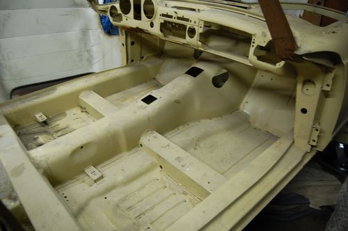 1968 Mercedes Benz 280sl Body Shell on Rolling Cart, US $6,500.00, image 13