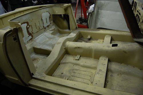 1968 Mercedes Benz 280sl Body Shell on Rolling Cart, US $6,500.00, image 14