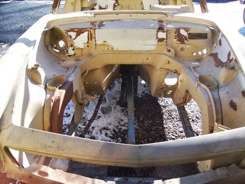 1968 Mercedes Benz 280sl Body Shell on Rolling Cart, US $6,500.00, image 16