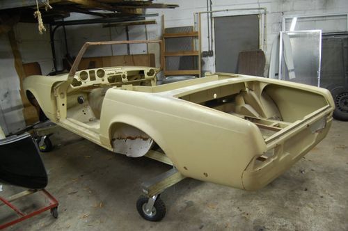 1968 Mercedes Benz 280sl Body Shell on Rolling Cart, US $6,500.00, image 19