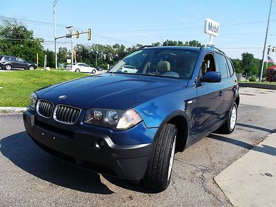2004 BMW X3 AWD LEATHER MEMORY SEAT PANO ROOF COLD WEATHER PCKG!!, US $9,386.00, image 2