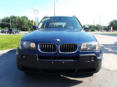 2004 BMW X3 AWD LEATHER MEMORY SEAT PANO ROOF COLD WEATHER PCKG!!, US $9,386.00, image 3