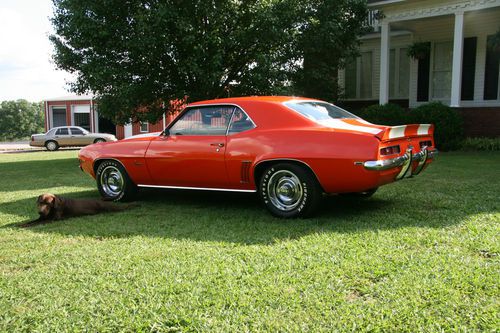 1969 camaro z28 la built car #'s matching dz 302 "very light restoration"