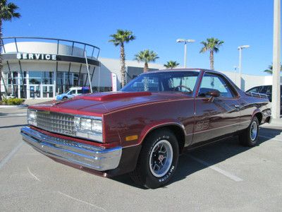 1984 chevrolet elcamino super sport ss 5.0l v-8 4bbl rwd *very solid ride* l@@k