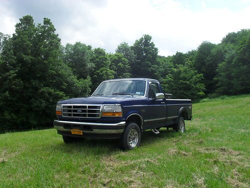 F-150 xlt long bed regular cab 4wd