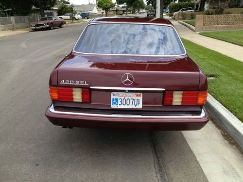 1987 Mercedes Benz 420SEL, image 8