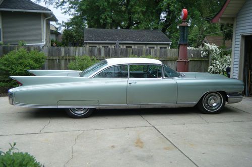 1960 cadillac eldorado, stored over 40 years, totally rust free, runs &amp; drives