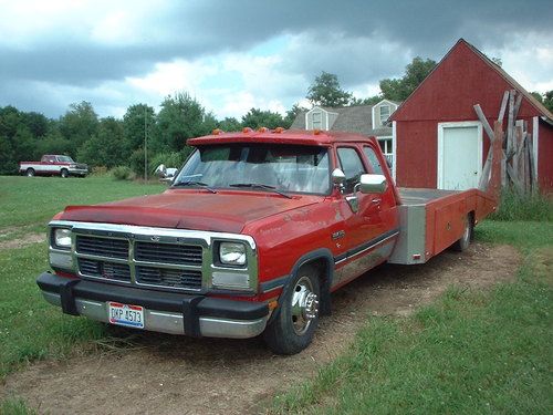 1992 dodge d350 diesel car hauler