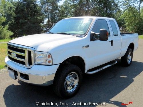 2006 ford f-250 xlt 4x4 extended cab pickup truck 5.4l v8 5-spd auto a/c f250