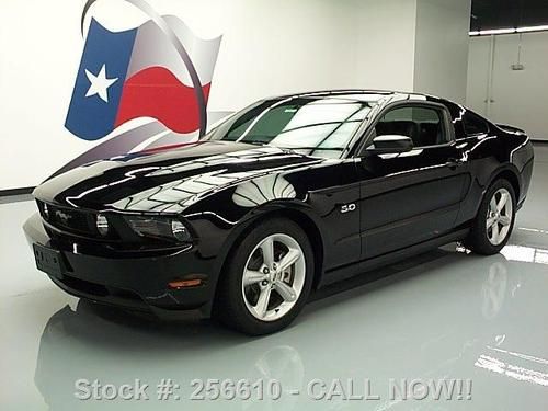 2012 ford mustang gt premium 5.0 6-speed leather 11k mi texas direct auto