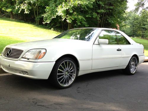 1996 mercedes-benz s600 base coupe 2-door 6.0l