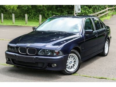 2000 bmw 528i 1 owner serviced 44k mi m5 appearance cold pack heated steering
