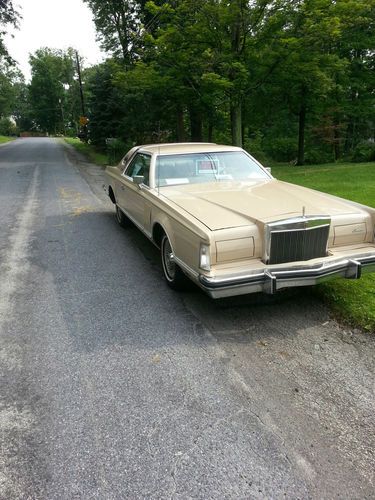 1979 lincoln mark v cartier edition