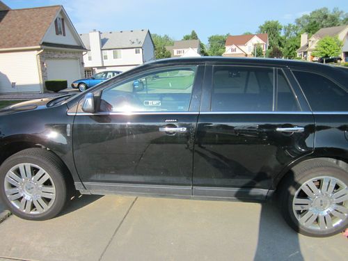 2008 black lincoln mkx base sport utility 4-door 3.5l