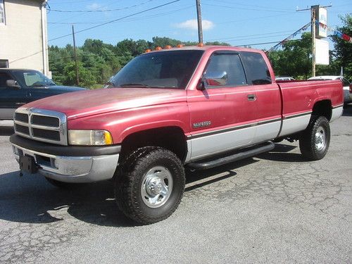 97 dodge ram 2500 slt 4x4 cummins 12 v turbo diesel 5 speed texas truck mint