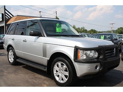 2006 land rover range rover hse 4x4 low miles pa inspected clean suv navigation