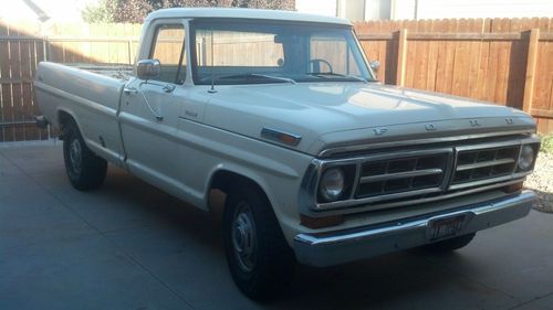 1971 ford f250 camper special 2wd no reserve!!!