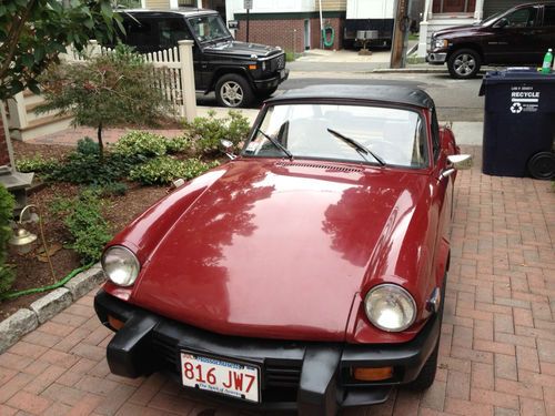 1980 triumph spitfire base convertible 2-door 1.5l