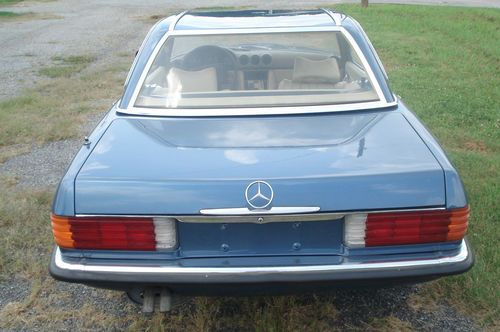 1975 MERCEDES MODEL C107 SLC 280 2.8L EUROPEAN IMPORTED RARE, image 2