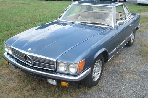 1975 MERCEDES MODEL C107 SLC 280 2.8L EUROPEAN IMPORTED RARE, image 5
